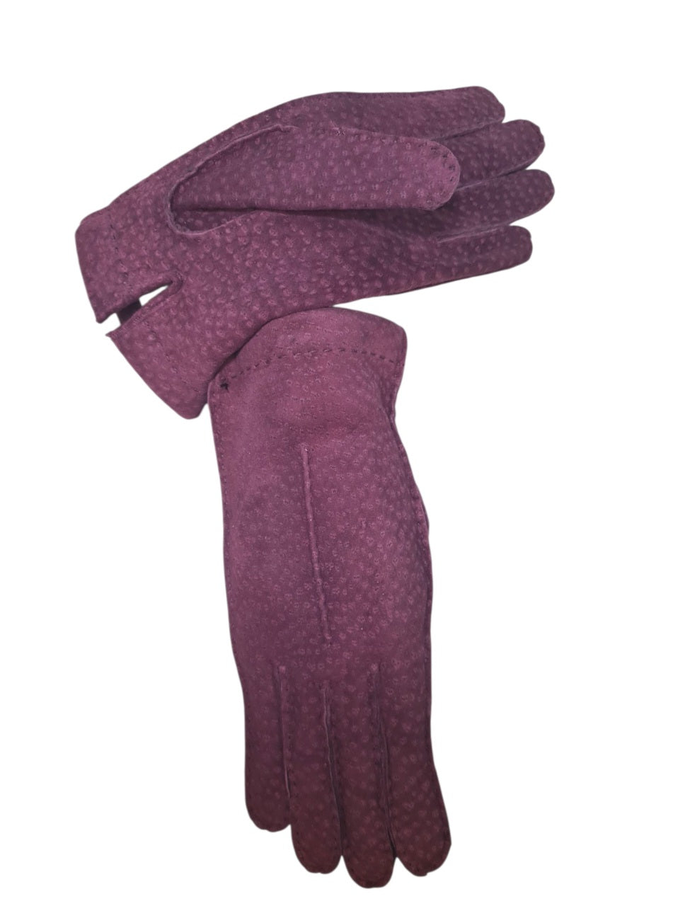 "Rossana"- Guanti donna in pelle di Carpincho foderati in cashmere