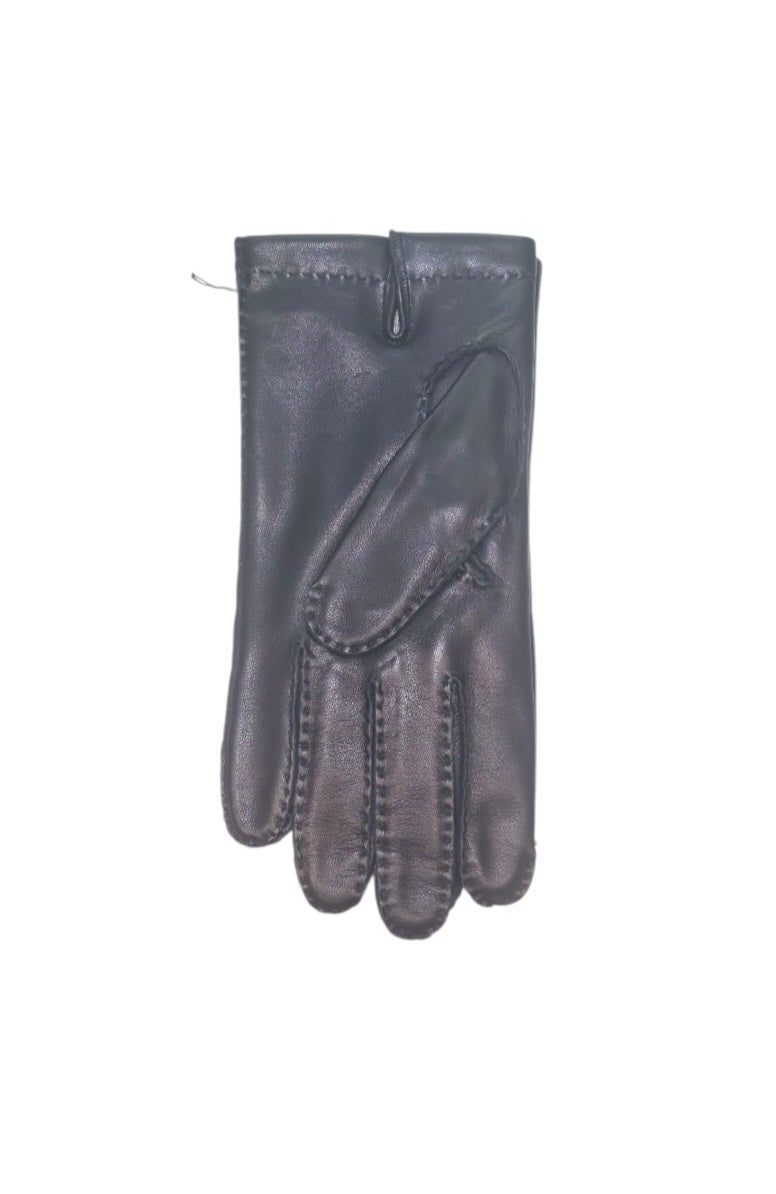 "Nino"- Guanti in pelle uomo cuciti a mano foderati in cashmere