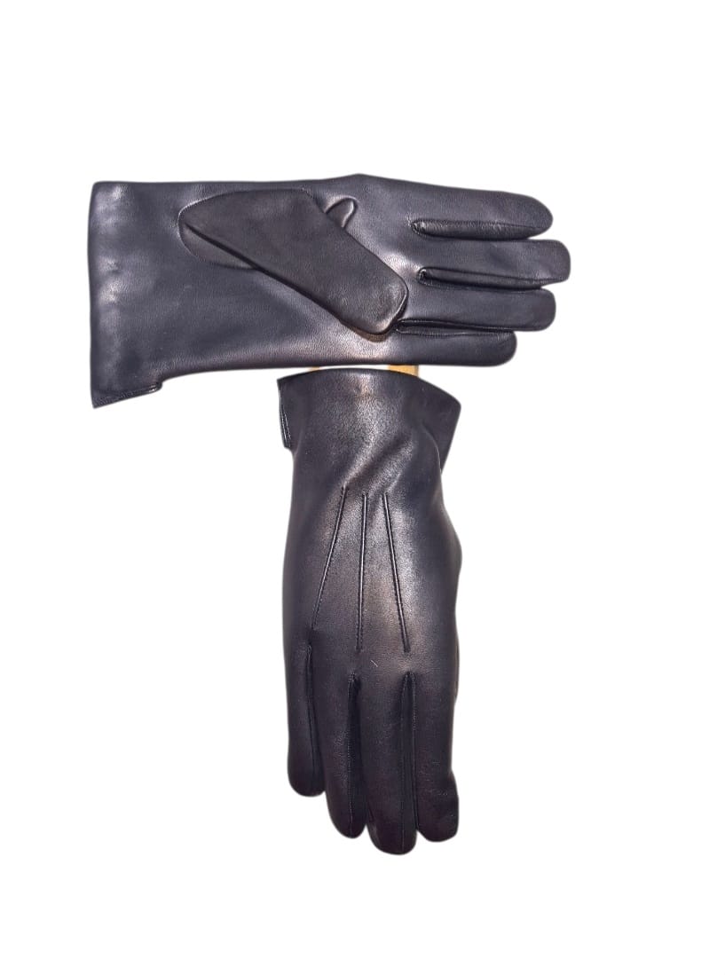 "Antonio"- Guanti in pelle uomo classici foderati in cashmere