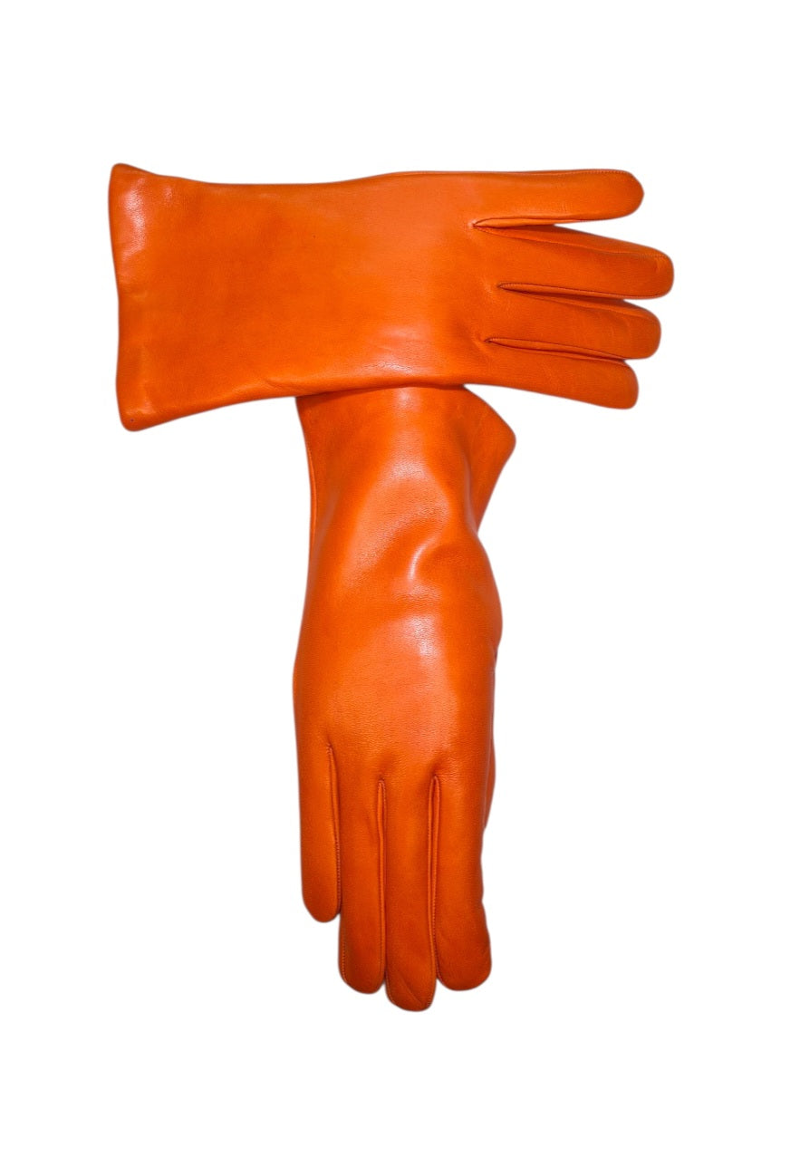 "Sofia" –  Guanti in pelle donna foderati in cashmere