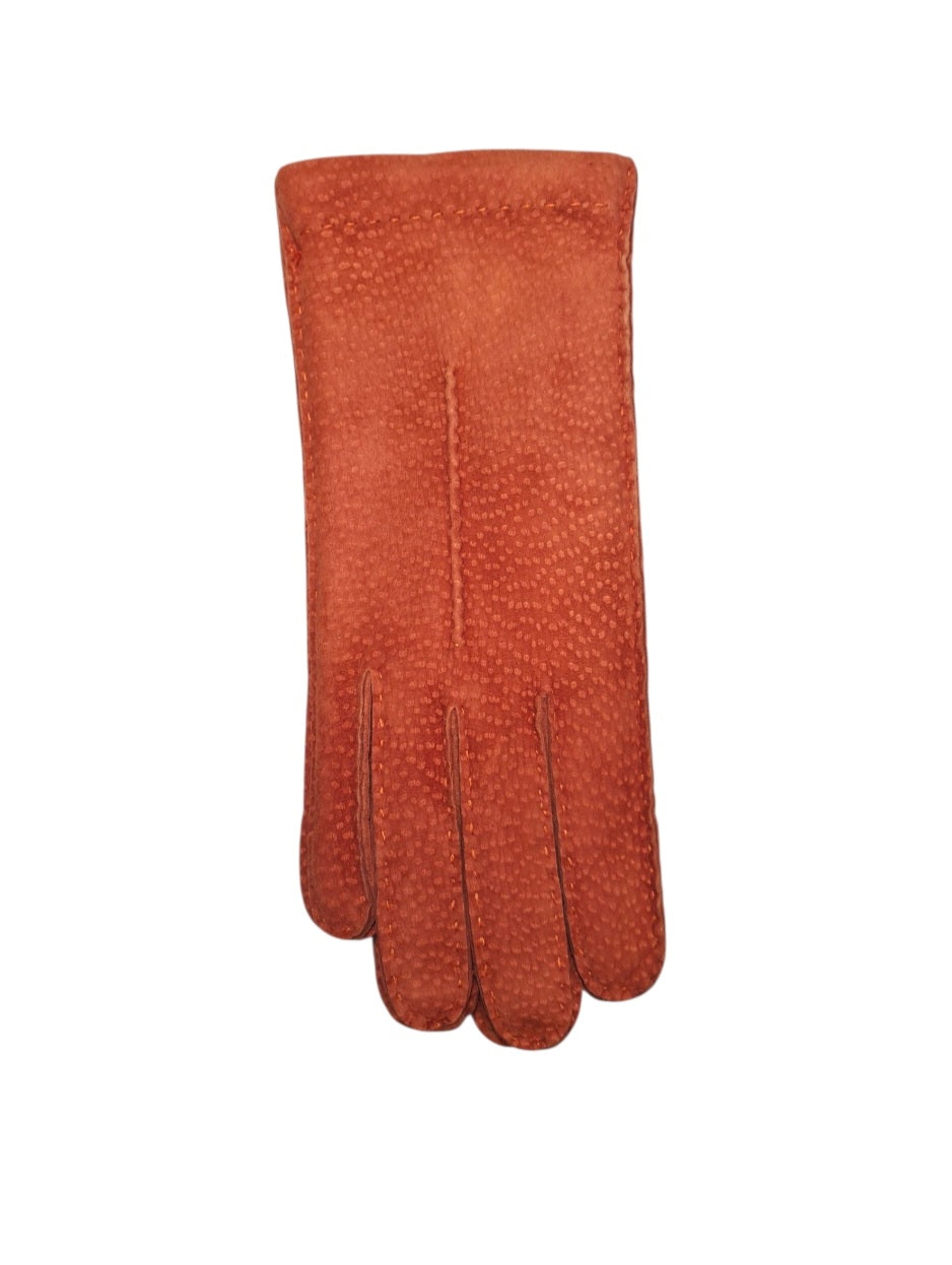 "Rossana"-  Guanti donna in pelle di Carpincho  foderati in cashmere
