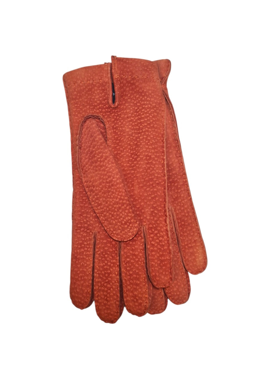 "Rossana"-  Guanti donna in pelle di Carpincho  foderati in cashmere