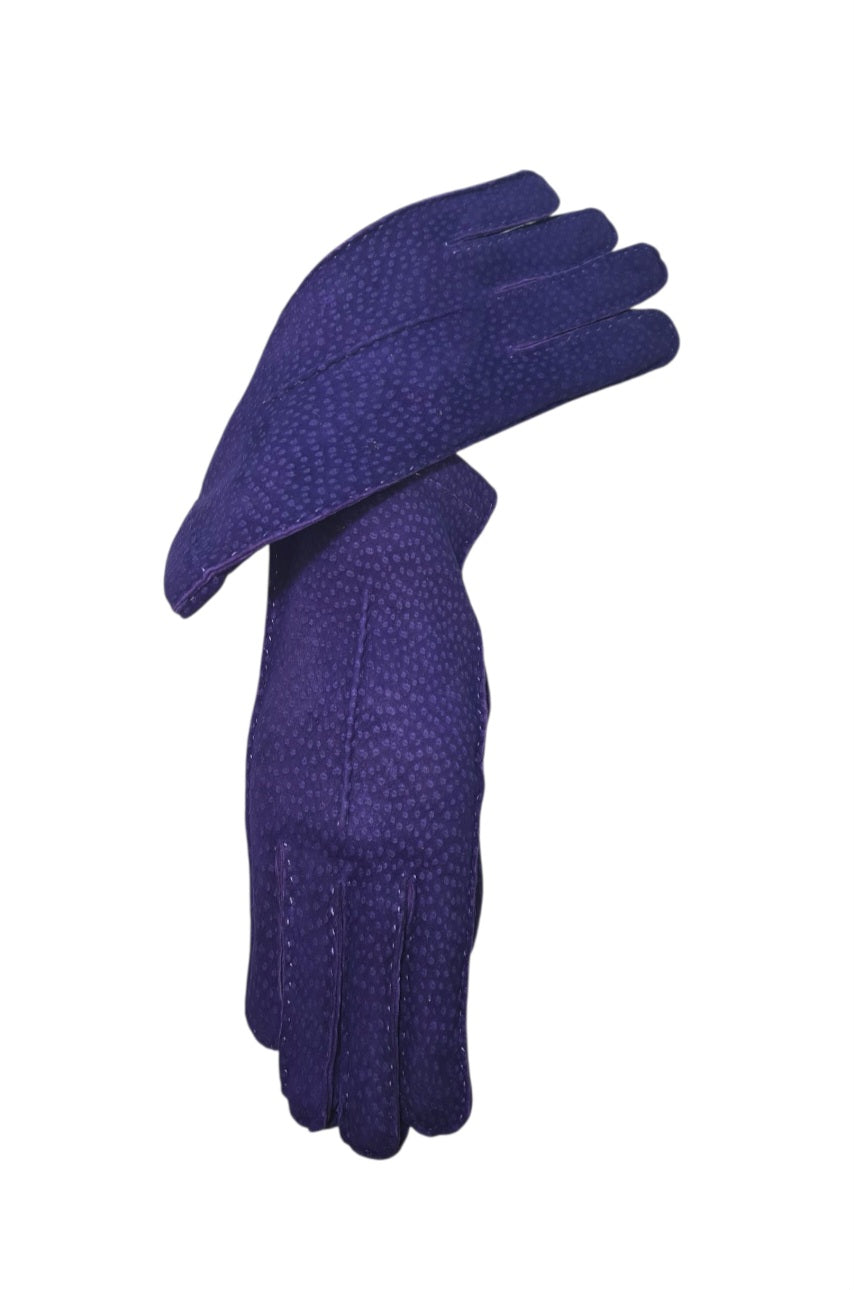 "Rossana"-  Guanti donna in pelle di Carpincho  foderati in cashmere