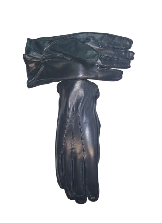 "Luca"- Guanti uomo in pelle foderarti in cashmere