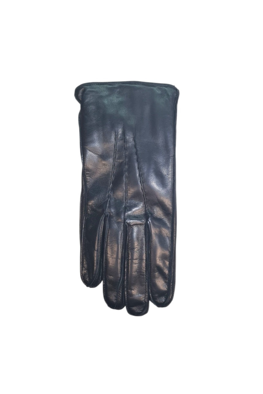 "Luca"- Guanti uomo in pelle foderarti in cashmere
