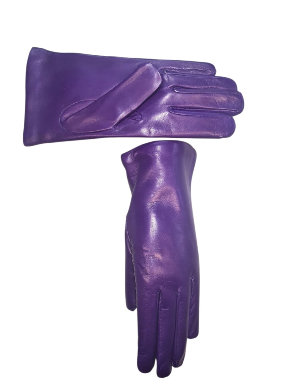 "Sofia" –  Guanti in pelle donna foderati in cashmere